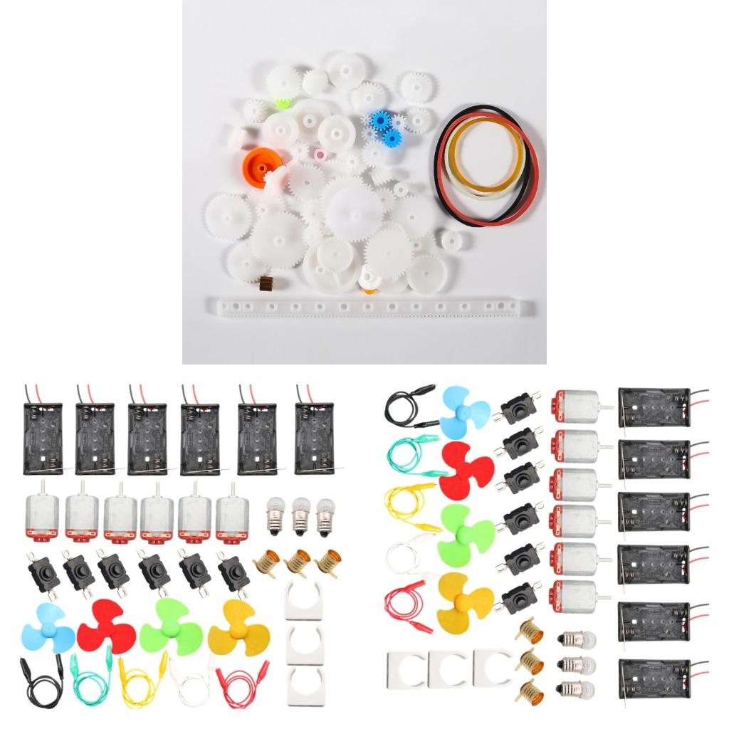 Science Project Physics - Motorskits STEM TOY 3V-12V Assemble speelgoed