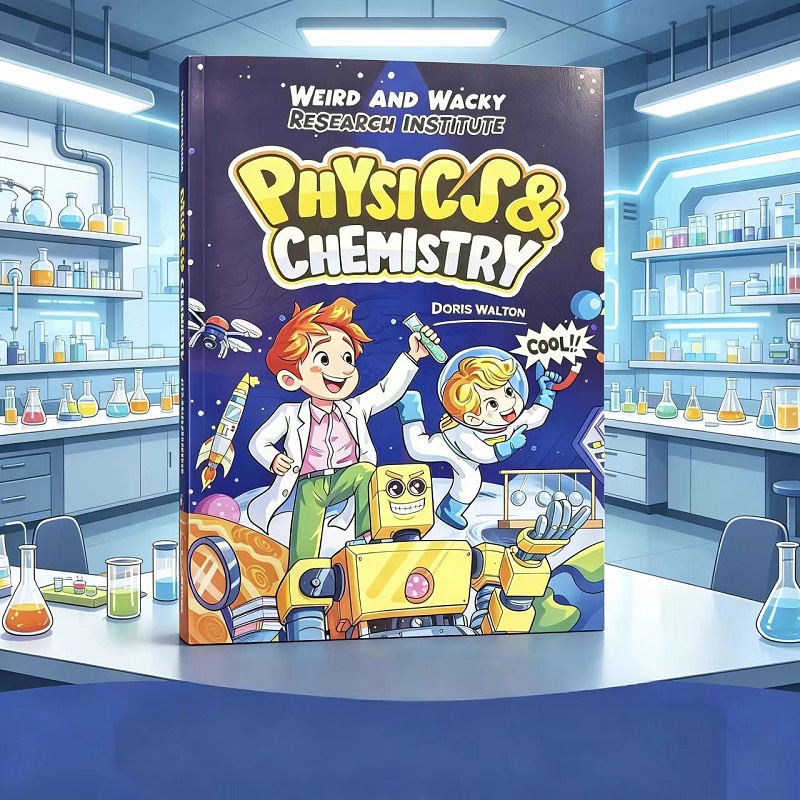 Science Nature - Kinderen vroeg leren leren wetenschappelijk stripboek,