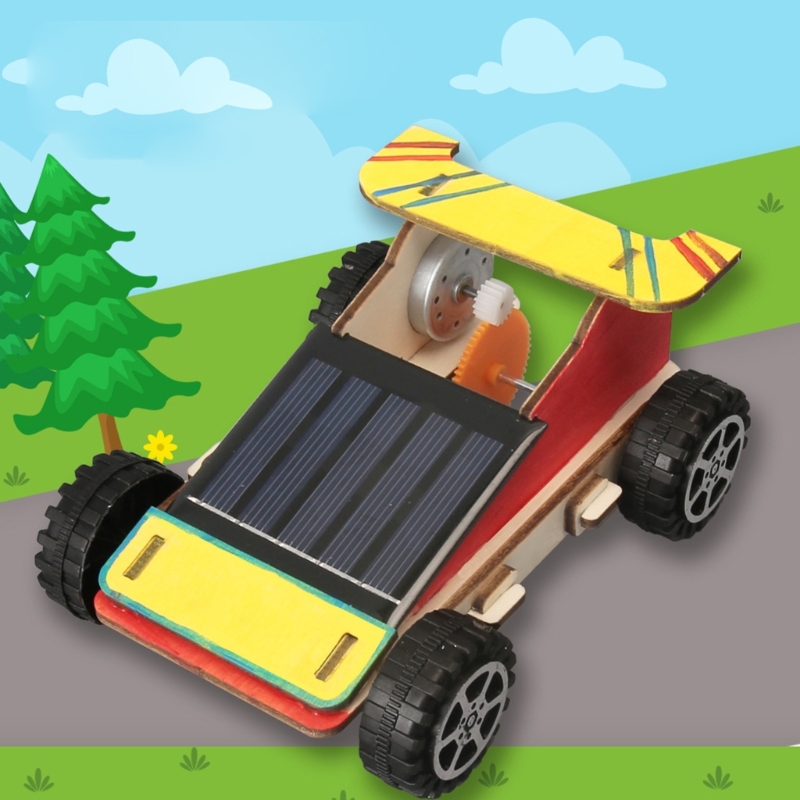 Science Project Physics - Monteer automodellen op zonne-energie voor verkoop