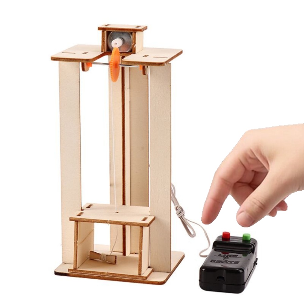 Science Nature - DIY Elektrische Lift Model Puzzel Speelgoed