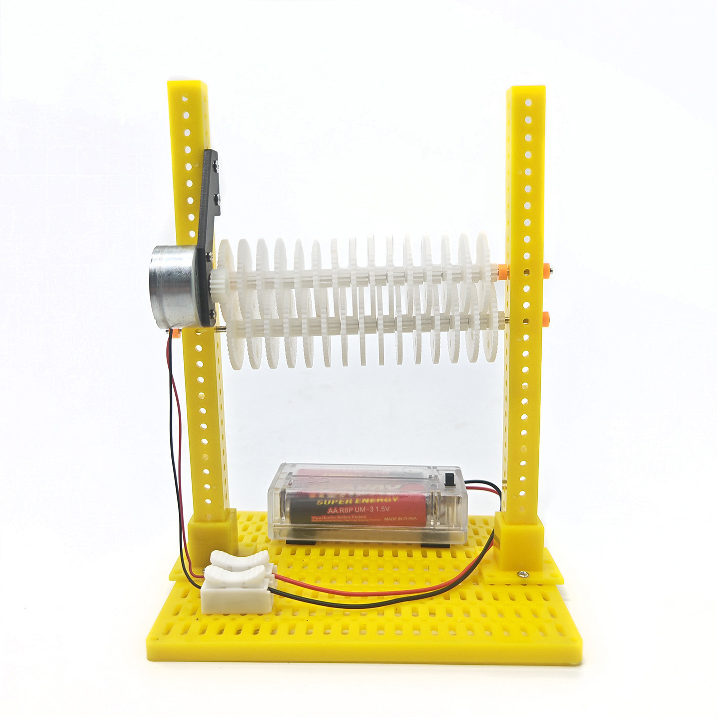 Science Toys Diy - Kinderpuzzel Tandwielen nr. 1 Wetenschap en