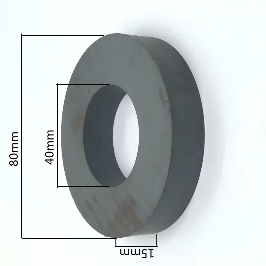 Science And Hobby - 5 STKS/PARTIJ Y30 D45-80mm Ferriet Ringmagneet,