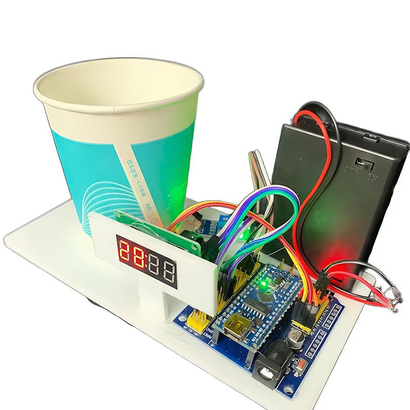 Science Nature - Drinkwaterherinnering Robot Handgemaakte wetenschap Drinkwaarschuw Creatieve