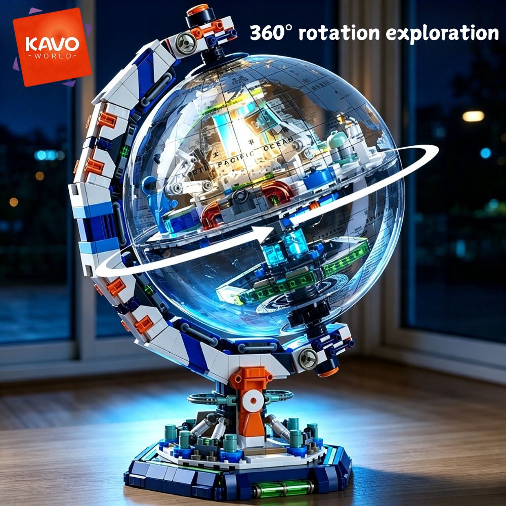 Hobby Science Lab - KAVOWORLD 1793-delige Ruimte Station Bouwstenen Set