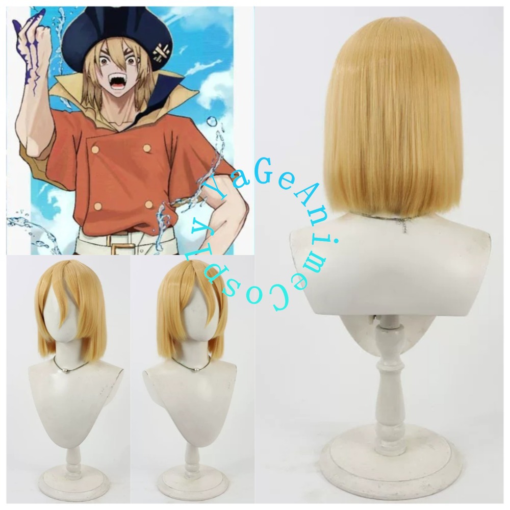 Science Nature - Dr Stone Ryusui Nanami Cosplay Pruik