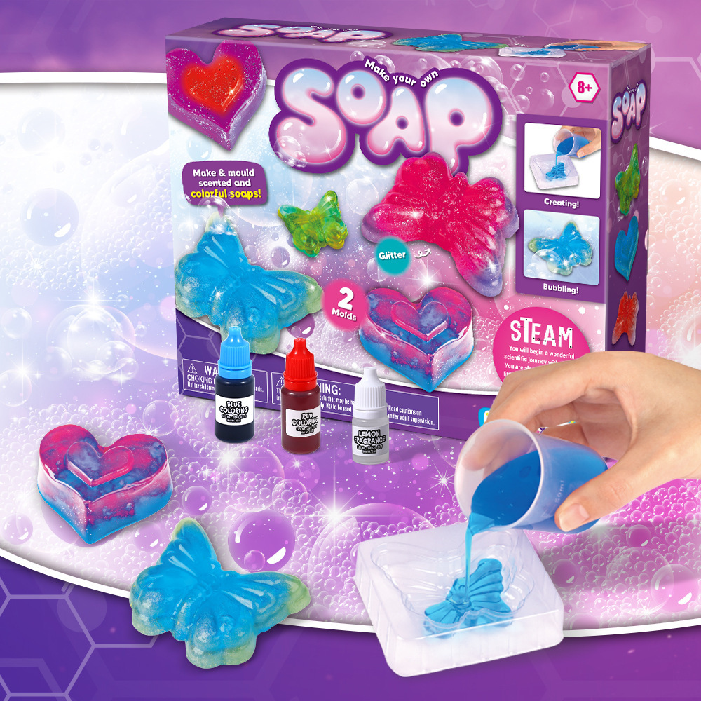 Science Toys Diy - DIY Zeepmaakset STEM Wetenschapsexperimentset Educatief Speelgoed