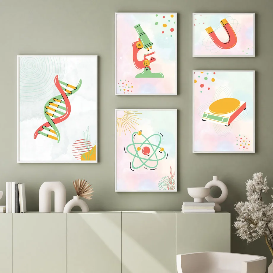 1 stuk frameloos canvas schild - Science Nursery recensie en prijs