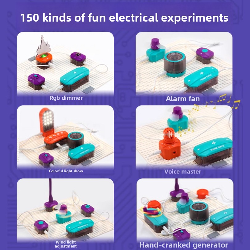 Circuit Experiment Bouwstenen  - Science Toys Diy recensie en prijs