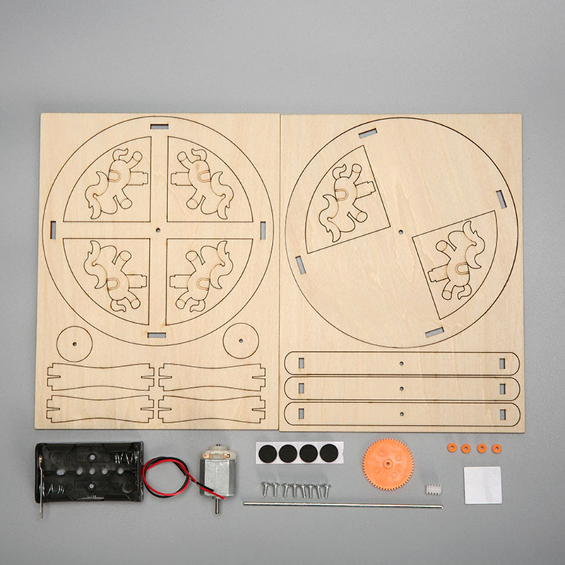 HUAHUABuild uw eigen carrousel - Science Toys Diy recensie en prijs