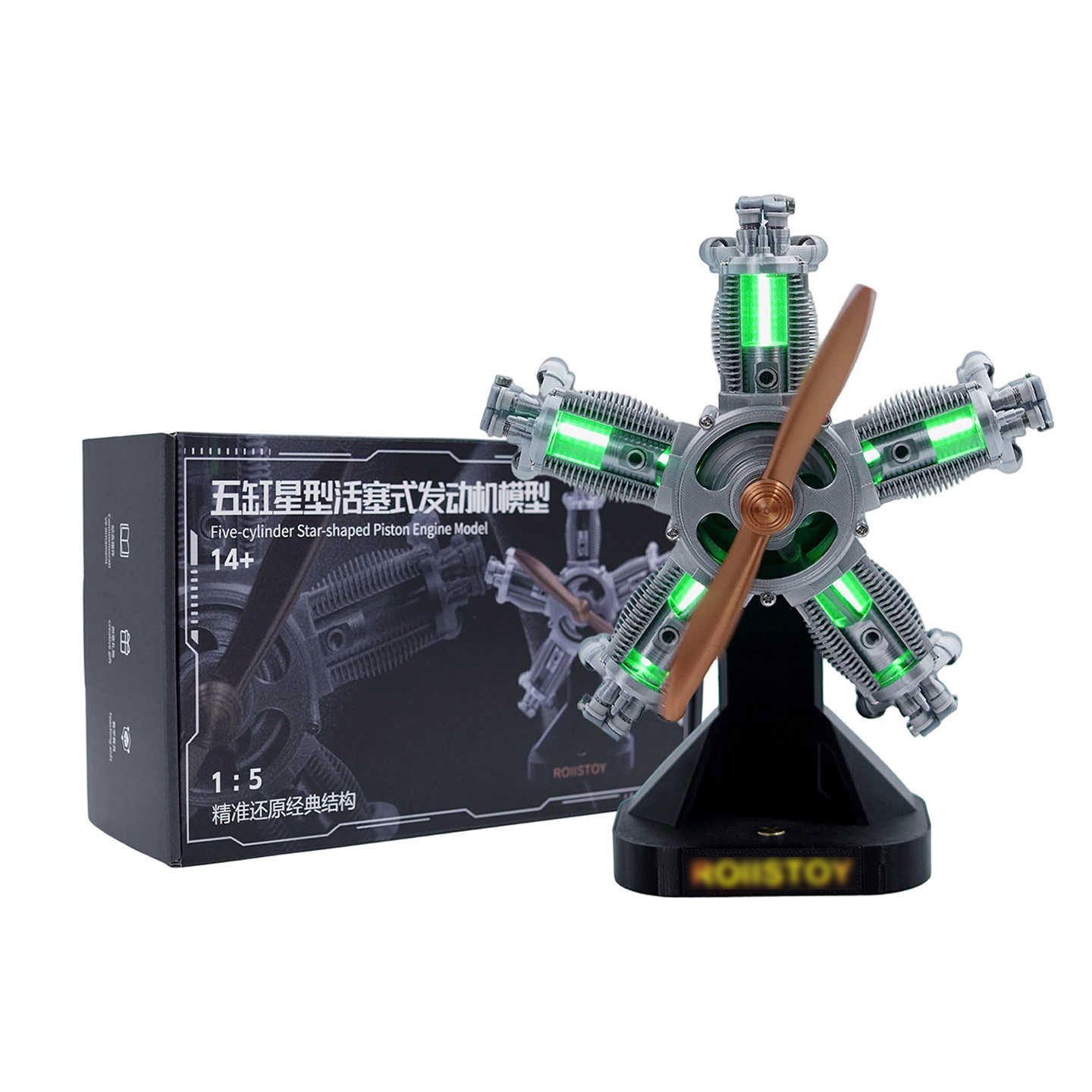 1:5 Schaal 5-Cilinder 4-Takt R - Science And Hobby recensie en prijs