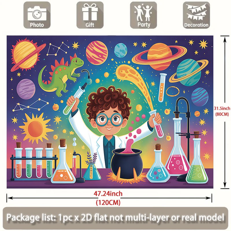 Sterrenwetenschap wanddecorati - Science Nursery recensie en prijs