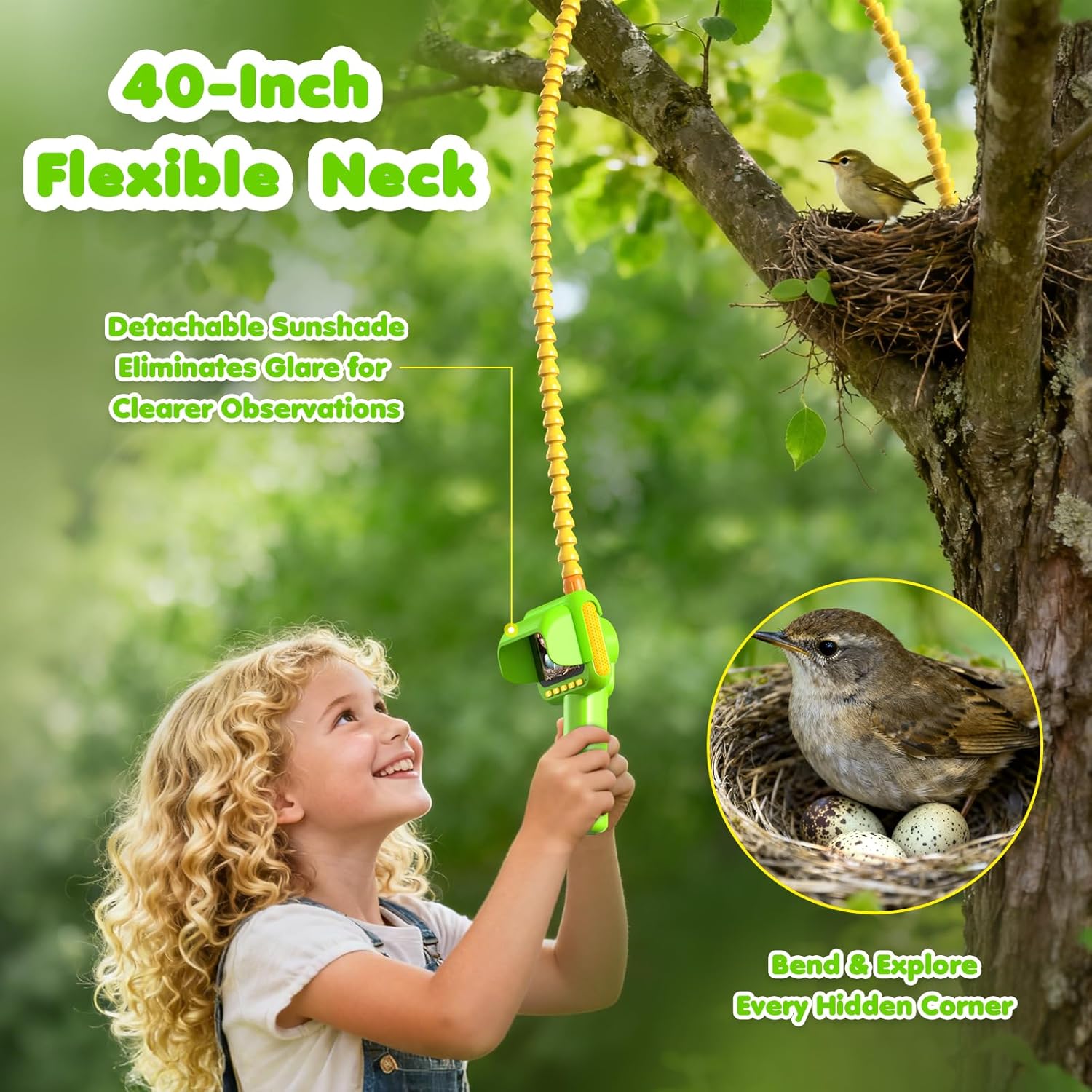 Endoscoop voor kinderen, bores - Science Nature recensie en prijs