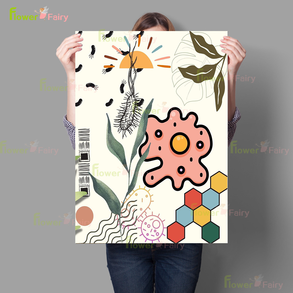 Cartoon Microbiologie Aquarel  - Science Nursery recensie en prijs