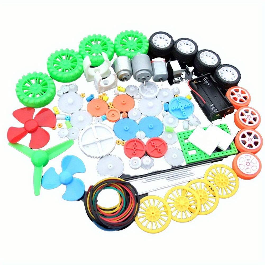 112 stks DC Motor Kit Elektris - Science Toys Diy recensie en prijs